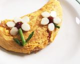 お花のデコオムライス作り方9写真