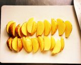 隠し味は粉チーズ！皮付きフライドポテト作り方1写真