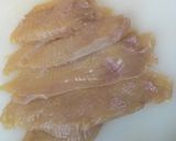 柔らかい！　鶏むね肉のマスタードソース作り方1写真