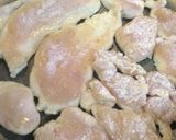 柔らかい！　鶏むね肉のマスタードソース作り方3写真