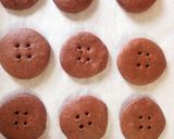 バレンタイン＊ボタン風＊ココアクッキー作り方9写真