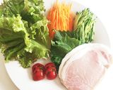 おうちカフェ☆お野菜たっぷりサンドイッチ作り方1写真
