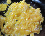 ちくわとにんにくの芽の甘辛丼作り方3写真