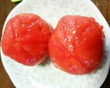 減塩☆トマトソースのチキンステーキ♡作り方3写真