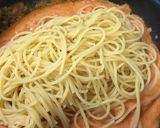 カルディ☆濃厚エビのトマトクリームパスタ作り方6写真