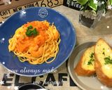 カルディ☆濃厚エビのトマトクリームパスタ作り方7写真