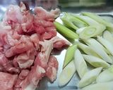豚肉と卵の他人丼♡作り方1写真
