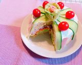 おしゃれ！サラダケーキ！*.⋆作り方30写真