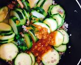 簡単シンプル！ズッキーニのそぼろ味噌炒め作り方5写真