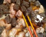 簡単！鶏肉とこんにゃくの生姜醤油炒め作り方3写真