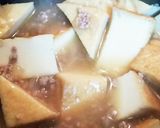 簡単☆厚揚げのそぼろあんかけ煮作り方3写真