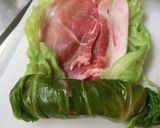 豚スライスのロールキャベツ作り方3写真