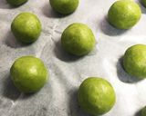抹茶のスノーボール作り方5写真