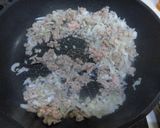 魚河岸あげの肉味噌煮込み作り方4写真