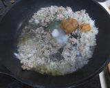 魚河岸あげの肉味噌煮込み作り方5写真