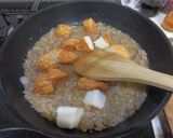 魚河岸あげの肉味噌煮込み作り方7写真