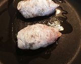 お弁当に♬ささみの梅しそクルクル巻き焼き作り方4写真