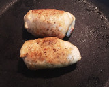 お弁当に♬ささみの梅しそクルクル巻き焼き作り方5写真
