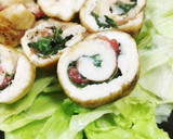 お弁当に♬ささみの梅しそクルクル巻き焼き作り方7写真