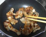 爽やか香味ごはんで☆照り焼き豚どん作り方5写真