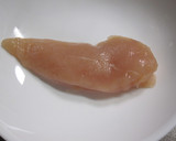 鶏ささみと魚河岸あげの和え物作り方1写真
