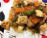 ピリ辛オイスター丼作り方6写真