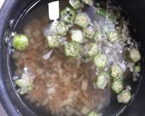 オクラと梅干しの冷製スープ作り方4写真