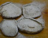 トマト缶で椎茸豚バーグ♡トローリ温玉添え作り方4写真