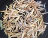 牛しぐれ煮。ごぼうと人参で。作り置き作り方2写真