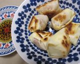 魚河岸あげとクリームチーズの包み焼き作り方8写真