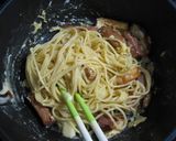 焼き豚と紀文 魚河岸あげ®のカルボナーラ作り方8写真