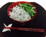 海藻しらすご飯作り方3写真