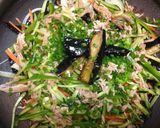 簡単＊青じそドレッシングでナスのタタキ作り方5写真