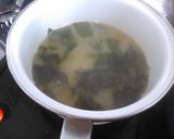 温泉卵わかめスープ作り方2写真