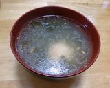 温泉卵わかめスープ作り方3写真