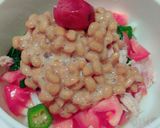 さっぱりねばねば☆夏野菜うどん作り方6写真