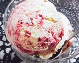 糖質制限◆ストロベリーチーズケーキアイス作り方7写真