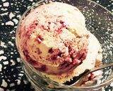 糖質制限◆ストロベリーチーズケーキアイス作り方8写真