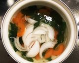 ある物でササっと☆我が家のスピード味噌汁作り方2写真
