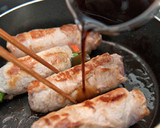 妊娠、授乳に！昆布と野菜の豚肉巻き作り方5写真