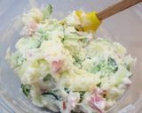 卵いっぱいのポテトサラダ作り方7写真