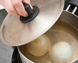 妊娠、授乳に！玉ねぎのそぼろあんかけ作り方2写真