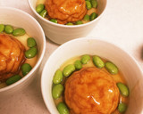 ふんわり魚河岸あげの☆茶碗蒸し枝豆あん作り方24写真