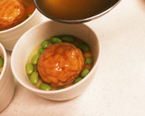 ふんわり魚河岸あげの☆茶碗蒸し枝豆あん作り方25写真