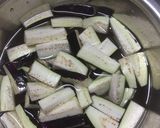 茄子とひき肉の味噌炒め作り方1写真