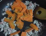 茄子とひき肉の味噌炒め作り方4写真