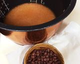 父の日献立…何時ものお米と餅で赤飯作り方3写真