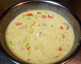 小海老とアスパラ♪お好み焼き風のかき揚げ作り方3写真