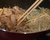 キャベツと豚肉でお好み焼き風炒め物作り方4写真