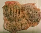 バジルとにんにくが香る チキンステーキ作り方2写真